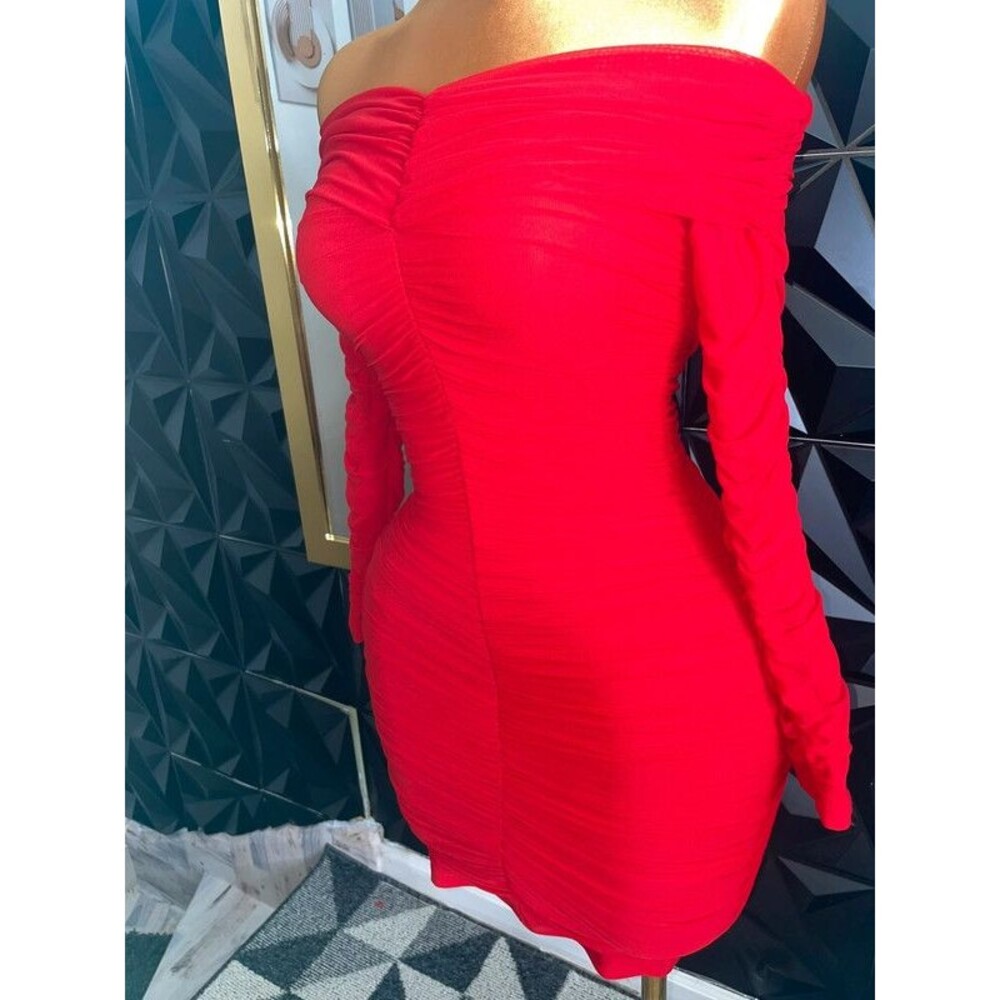 🔥Strech Dress Long Sleeved